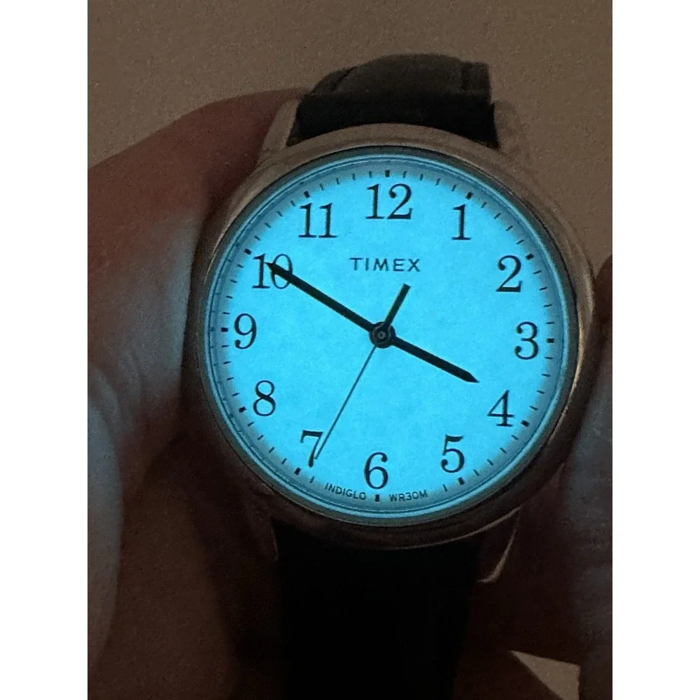 Timex tw2v69100 Ladies New Battery Indiglo Easy Reader 30MM 7